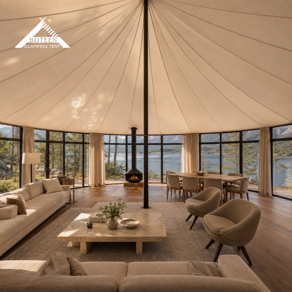 BOTEEN BT-CJC-1 Luxury Panoramic Safari Tent Pavilion