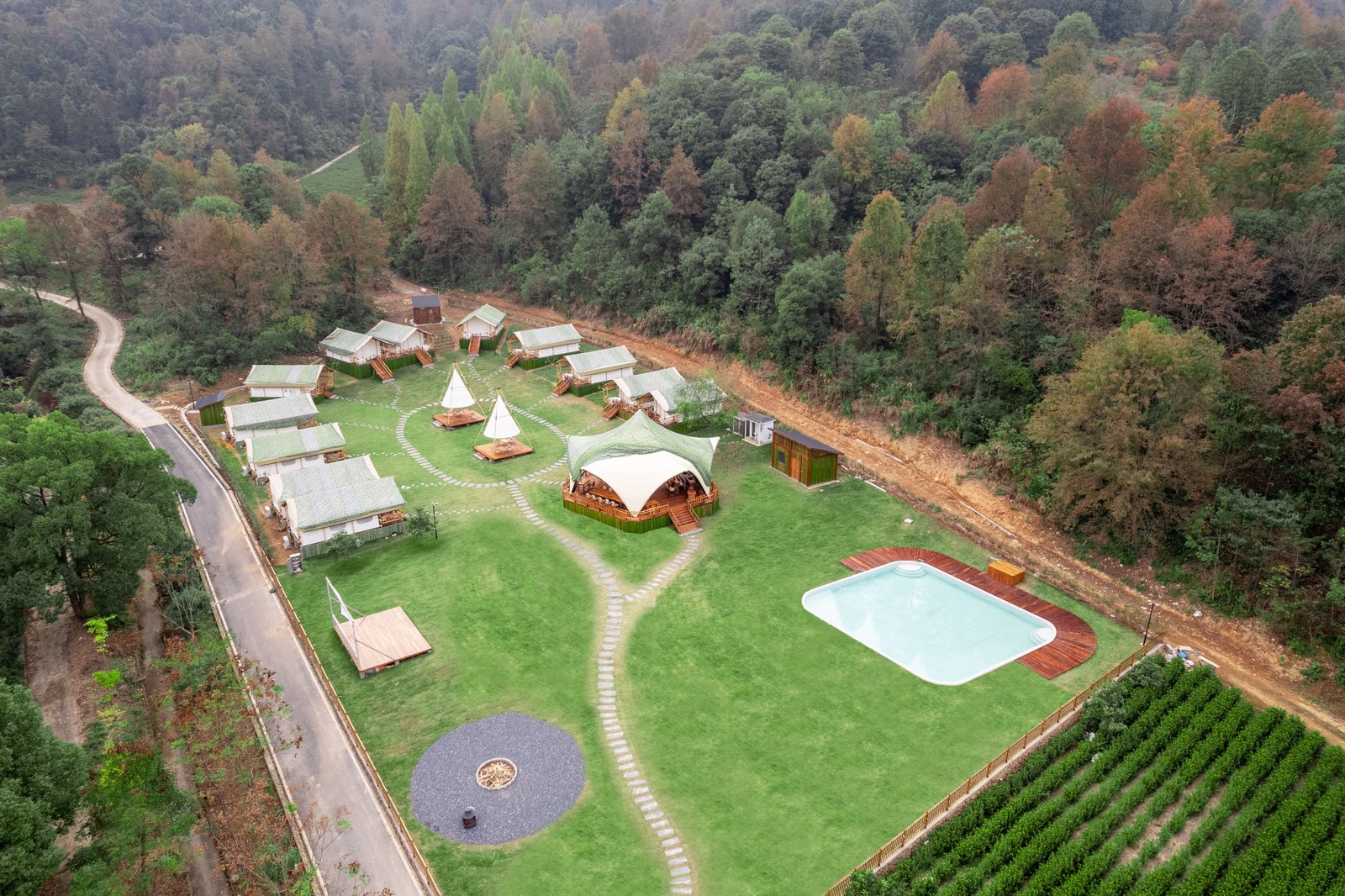 Lanshan · Chayin Glamping Resort Project | OMG Adventure Park China